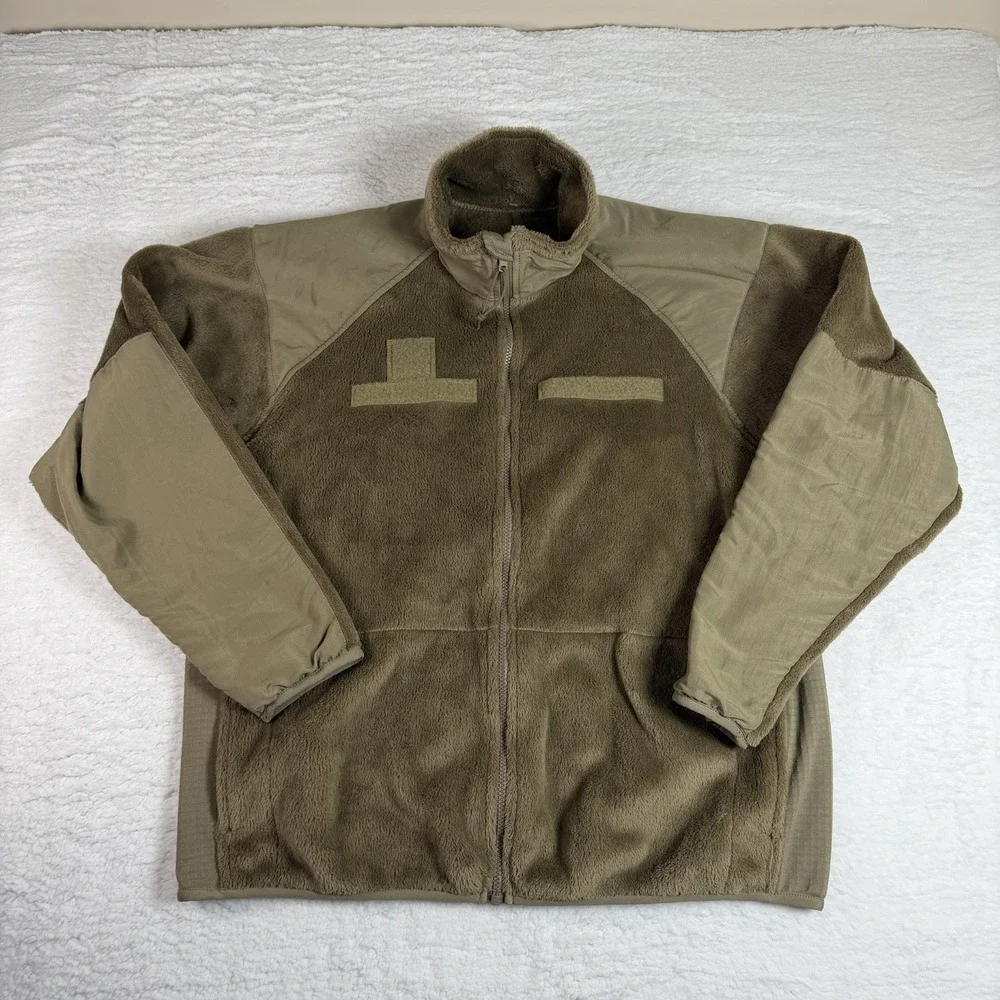 US Military Cold Weather Gen III Polartec Fleece Jacket Coyote Brown  Large-Reg